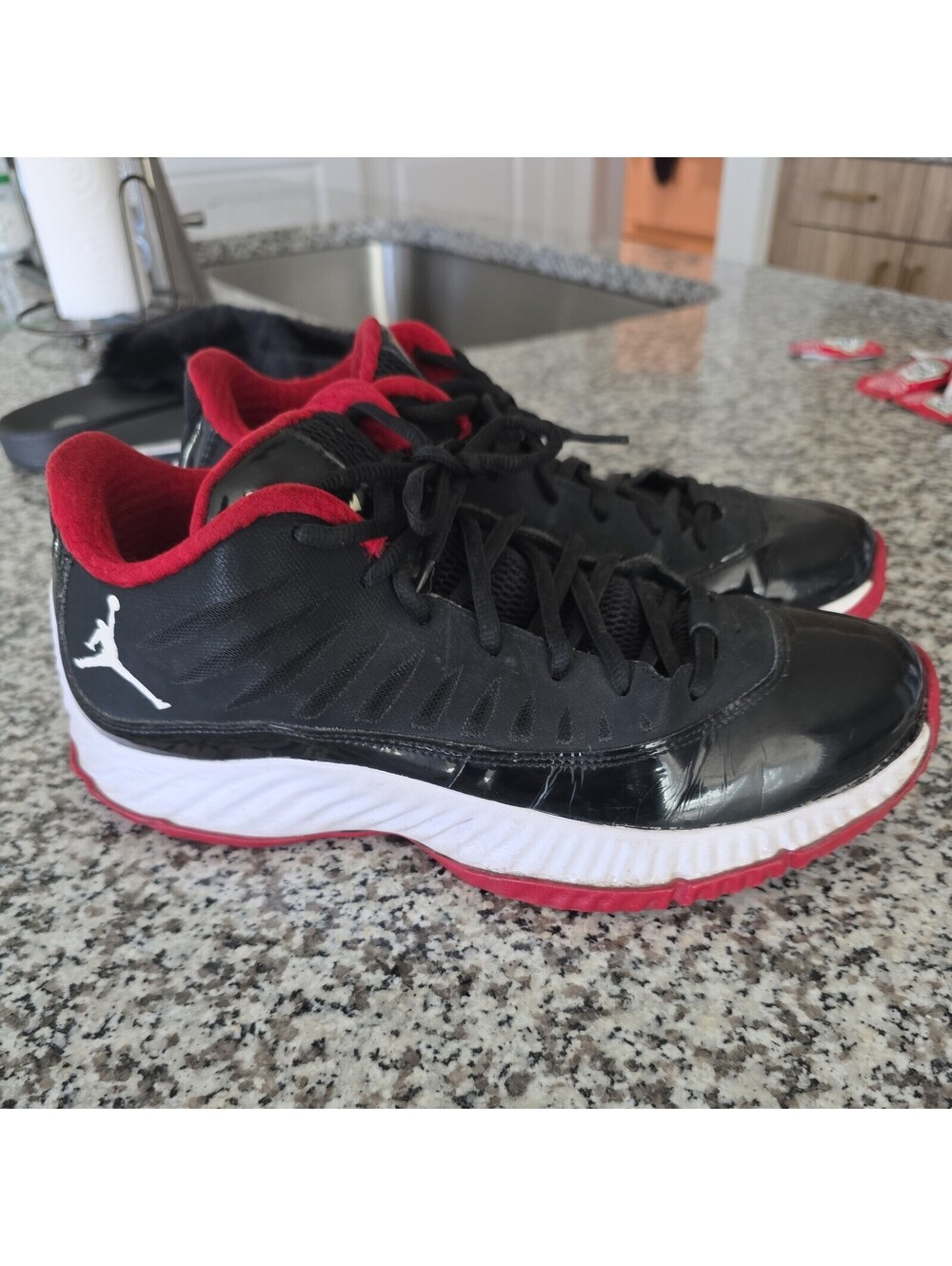 Jordan Super Fly Low Bred Size 8 in Mens  540203-001
